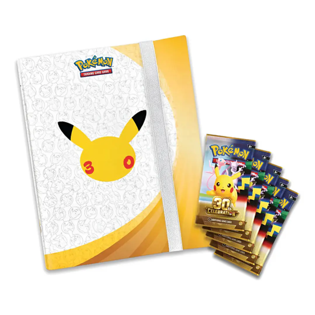 POKÉMON TCG 30TH CELEBRATION BINDER COLLECTION INGLÉS 6