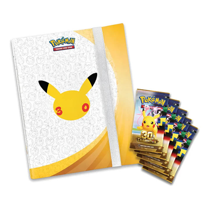 POKÉMON TCG 30TH CELEBRATION BINDER COLLECTION INGLÉS 6