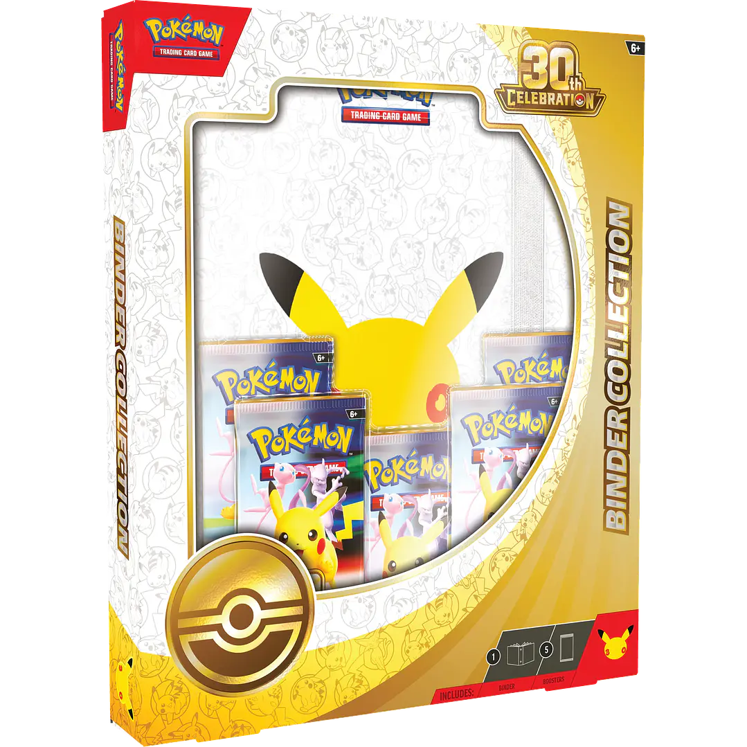 POKÉMON TCG 30TH CELEBRATION BINDER COLLECTION INGLÉS 1