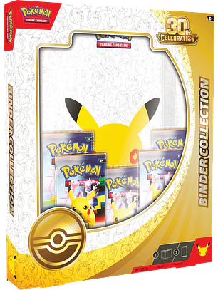 POKÉMON TCG 30TH CELEBRATION BINDER COLLECTION INGLÉS