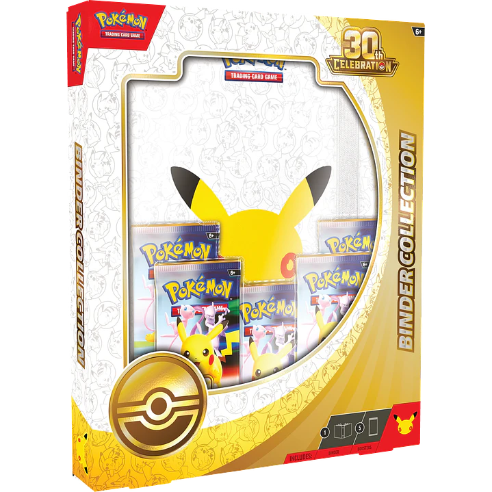POKÉMON TCG 30TH CELEBRATION BINDER COLLECTION INGLÉS 1