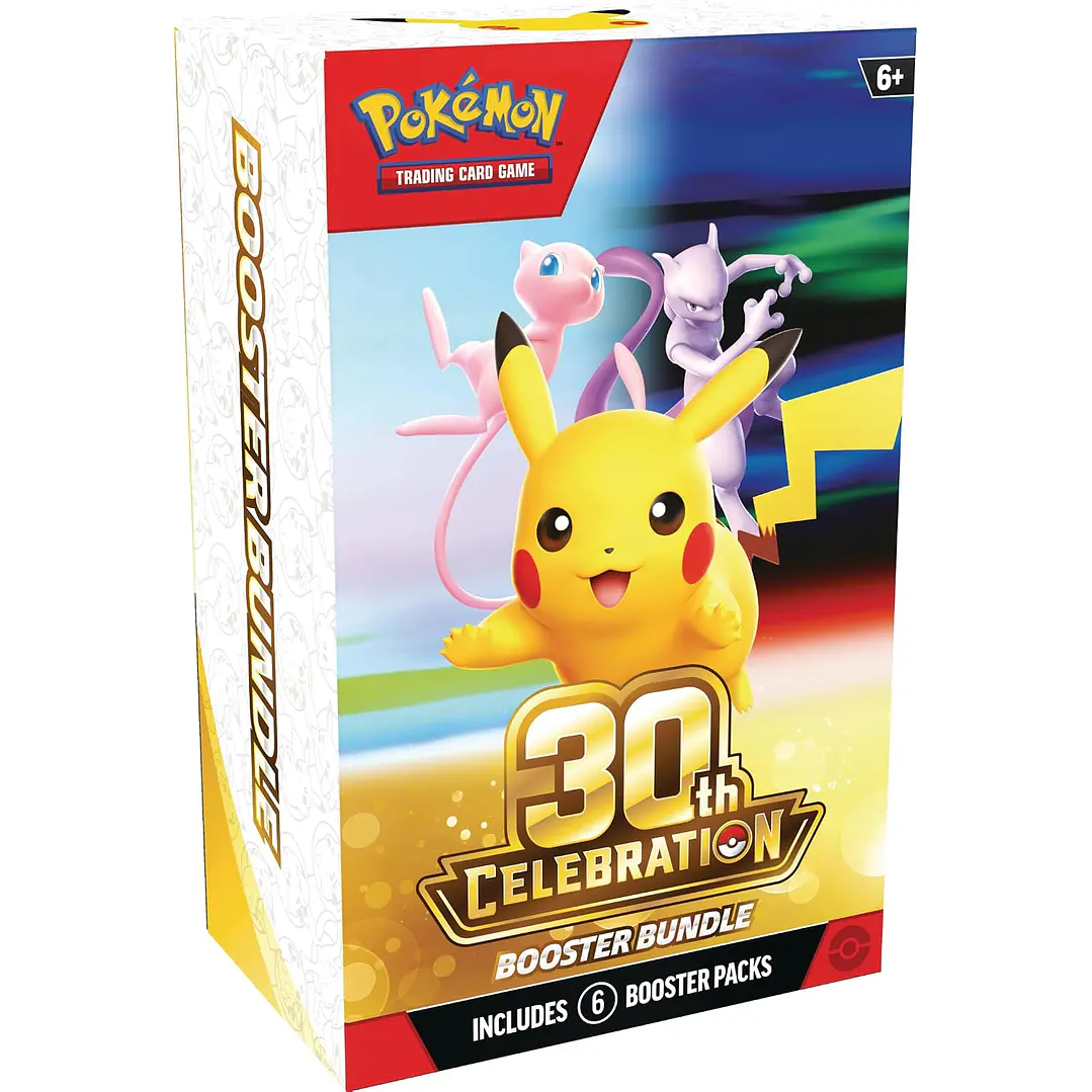 POKÉMON TCG 30TH CELEBRATION BOOSTER BUNDLE INGLÉS 1