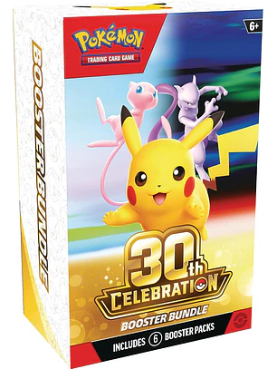 POKÉMON TCG 30TH CELEBRATION BOOSTER BUNDLE INGLÉS