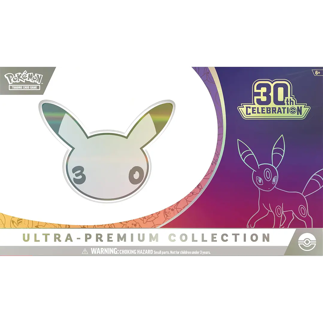 POKÉMON TCG 30TH CELEBRATION ULTRA PREMIUM COLECCTION DÍA O NOCHE INGLÉS 1 AL AZAR 7