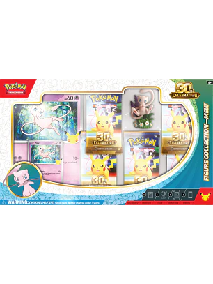 POKÉMON TCG 30TH CELEBRATION FIGURE COLLECTION MEW INGLÉS