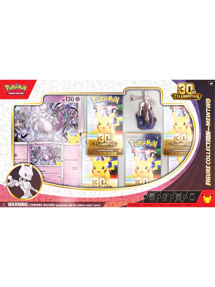 POKÉMON TCG 30TH CELEBRATION FIGURE COLLECTION MEWTWO INGLÉS