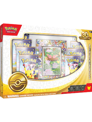 POKÉMON TCG 30TH CELEBRATION DITTO PREMIUM COLLECTION INGLÉS