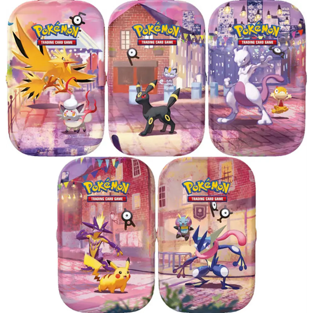 POKÉMON TCG 30TH CELEBRATION MINI TIN NIGHT INGLÉS 1 AL AZAR 1