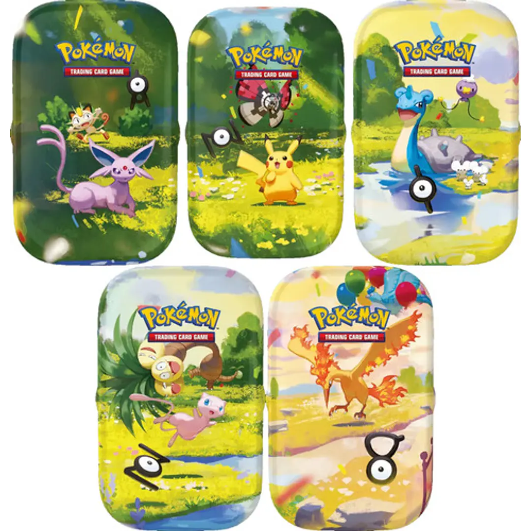 POKÉMON TCG 30TH CELEBRATION MINI TIN DAY INGLÉS 1 AL AZAR 1