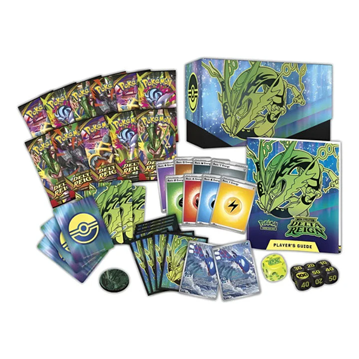 POKÉMON TCG MEGA EVOLUTION DELTA REIGN ELITE TRAINER BOX ESPAÑOL 3