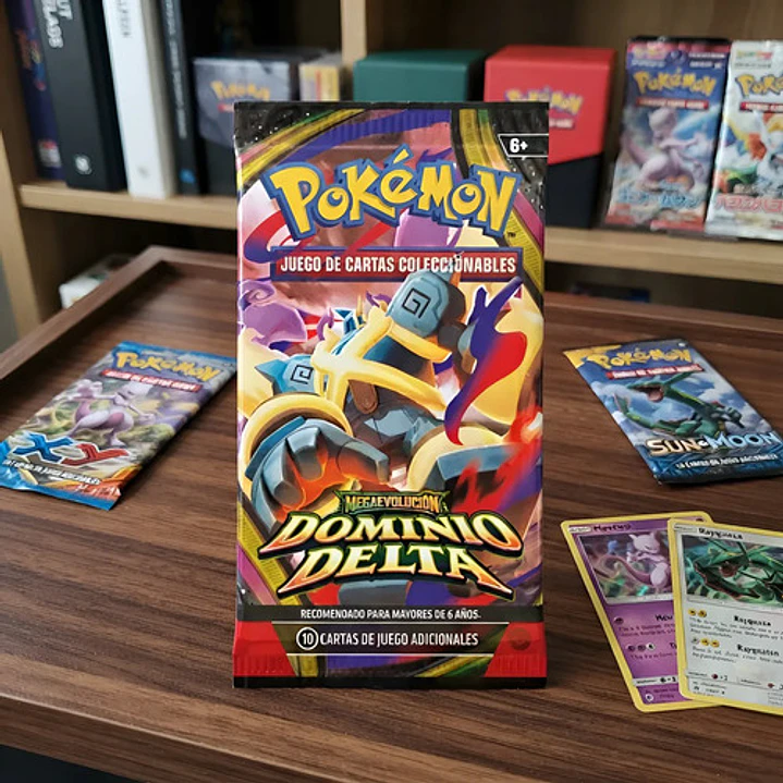 POKÉMON TCG MEGA EVOLUTION DELTA REIGN BOOSTER BOX ESPAÑOL 7