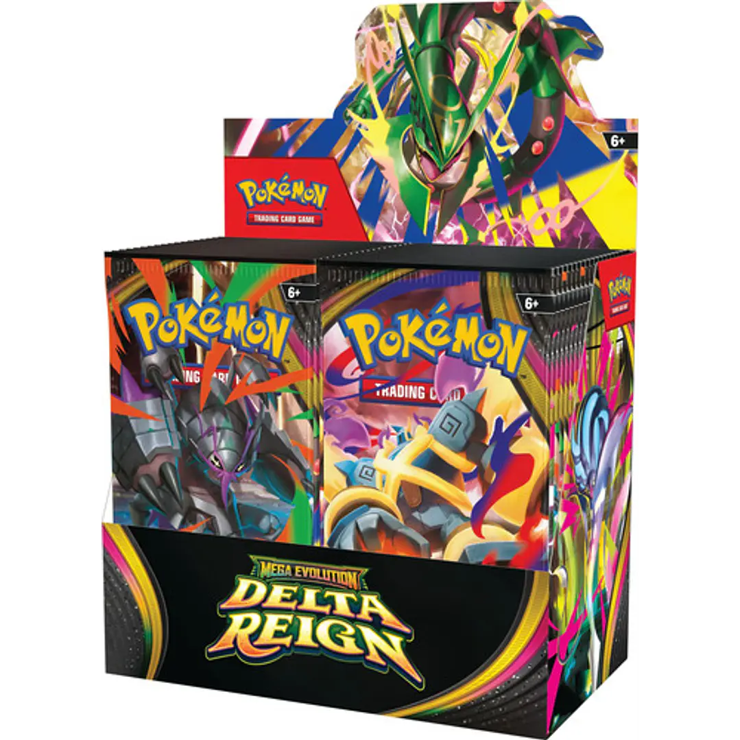 POKÉMON TCG MEGA EVOLUTION DELTA REIGN BOOSTER BOX ESPAÑOL 9