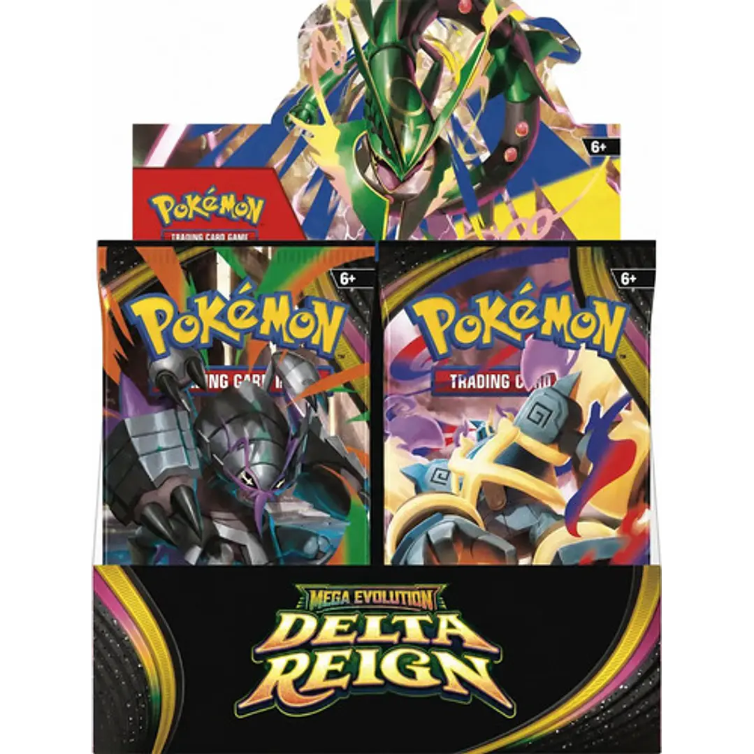 POKÉMON TCG MEGA EVOLUTION DELTA REIGN BOOSTER BOX ESPAÑOL 11