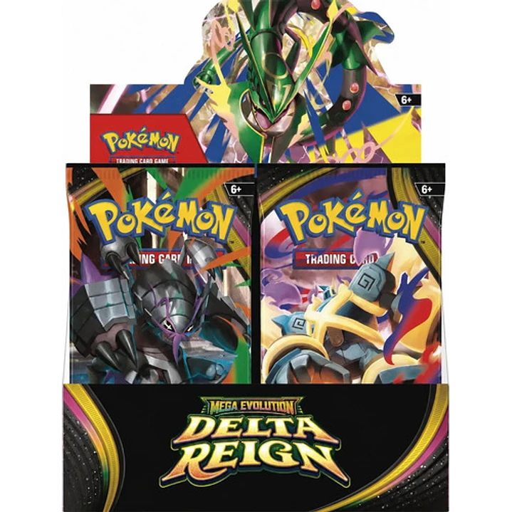 POKÉMON TCG MEGA EVOLUTION DELTA REIGN BOOSTER BOX ESPAÑOL 11