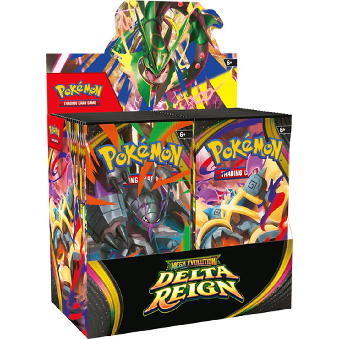 POKÉMON TCG MEGA EVOLUTION DELTA REIGN BOOSTER BOX INGLÉS 1