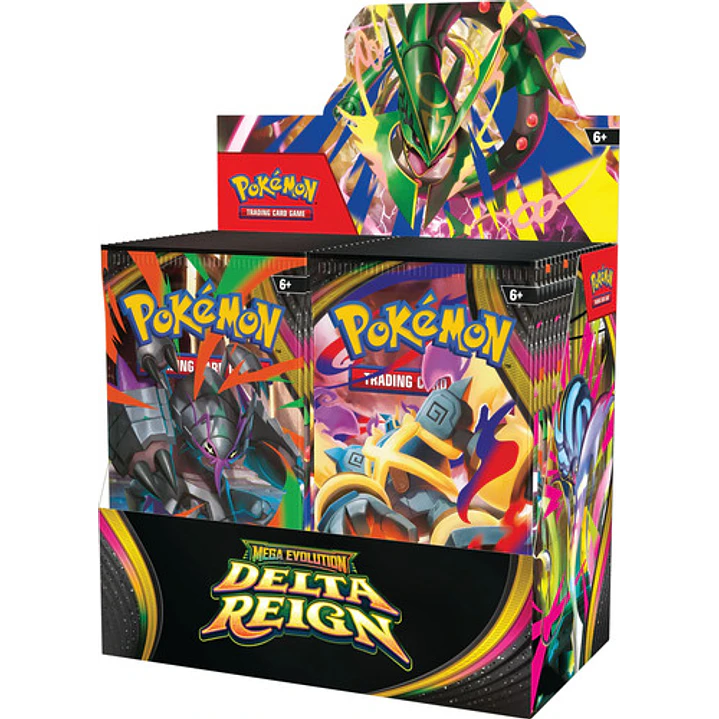 POKÉMON TCG MEGA EVOLUTION DELTA REIGN BOOSTER BOX INGLÉS 8