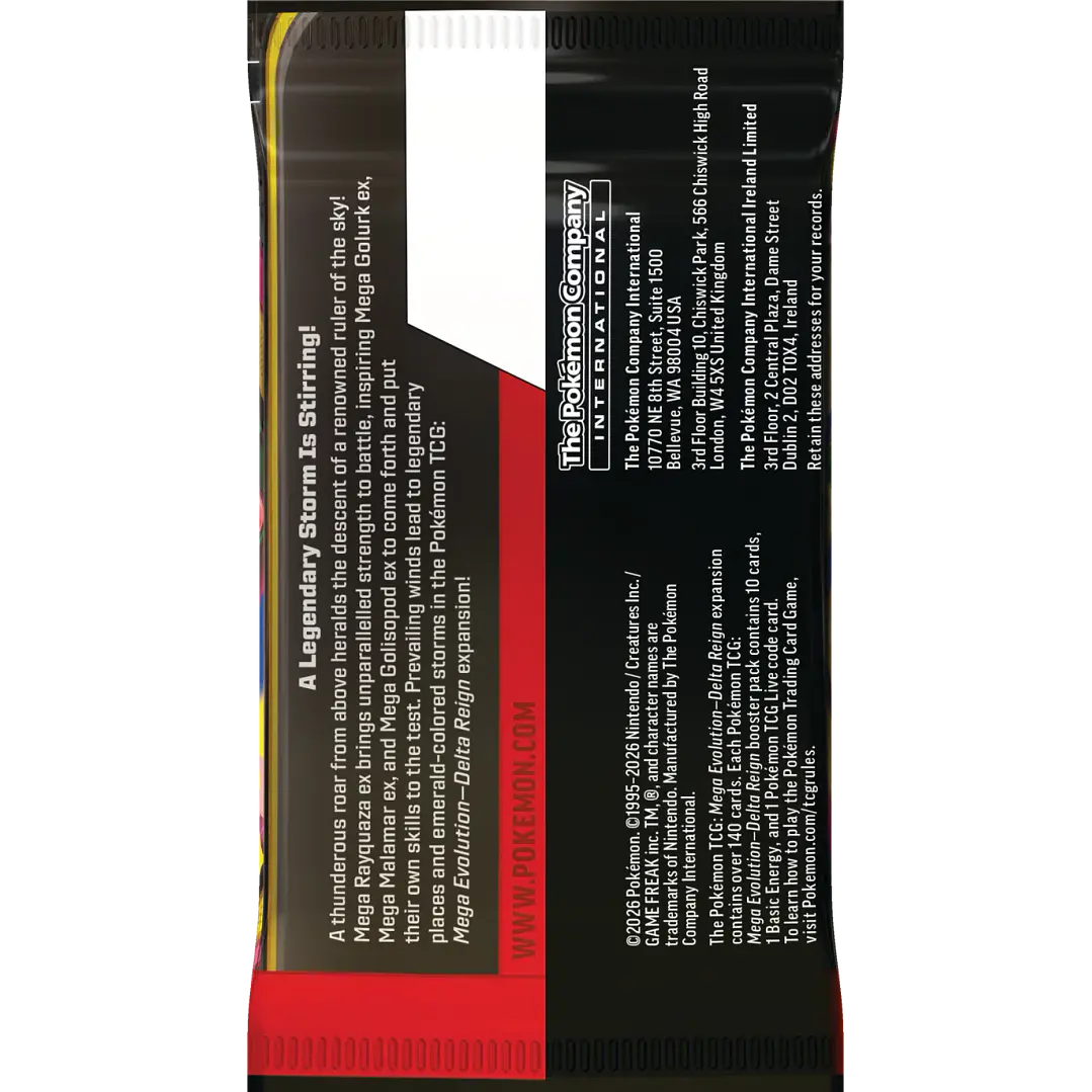 POKÉMON TCG MEGA EVOLUTION DELTA REIGN BOOSTER BOX INGLÉS 7