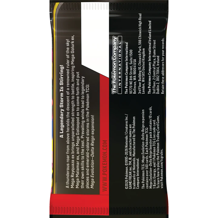 POKÉMON TCG MEGA EVOLUTION DELTA REIGN BOOSTER BOX INGLÉS 7
