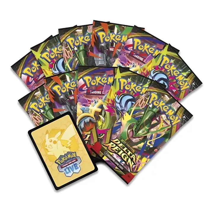POKÉMON TCG MEGA EVOLUTION DELTA REIGN ELITE TRAINER BOX INGLÉS 6