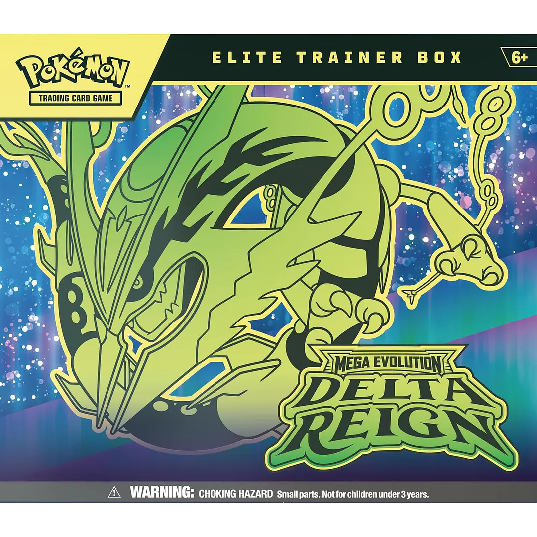 POKÉMON TCG MEGA EVOLUTION DELTA REIGN ELITE TRAINER BOX INGLÉS 3
