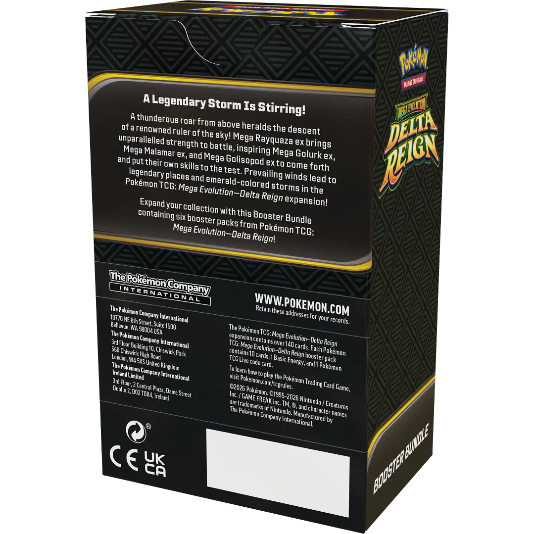 POKÉMON TCG MEGA EVOLUTION DELTA REIGN BOOSTER BUNDLE INGLÉS 5