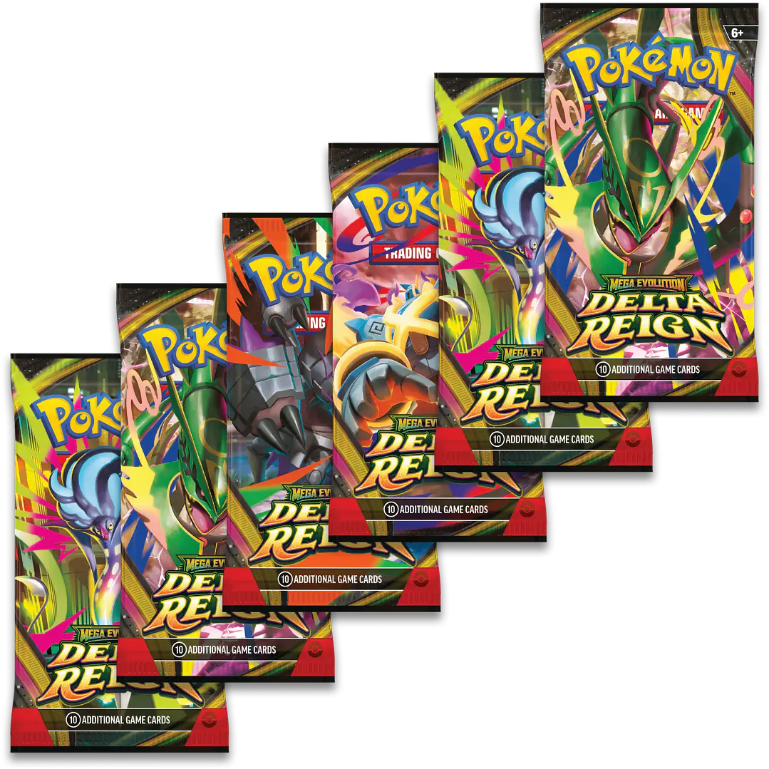 POKÉMON TCG MEGA EVOLUTION DELTA REIGN BOOSTER BUNDLE INGLÉS 4