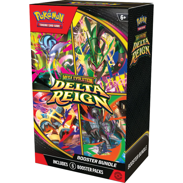 POKÉMON TCG MEGA EVOLUTION DELTA REIGN BOOSTER BUNDLE INGLÉS 3
