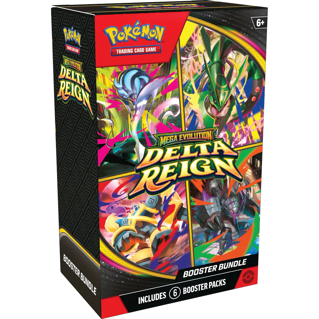 POKÉMON TCG MEGA EVOLUTION DELTA REIGN BOOSTER BUNDLE INGLÉS 1
