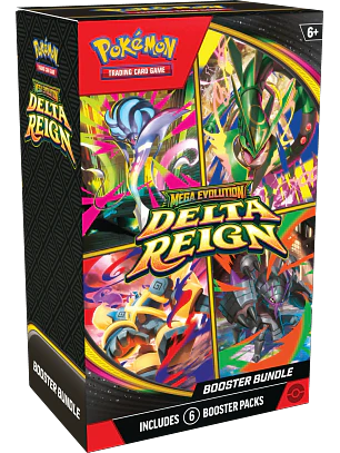 POKÉMON TCG MEGA EVOLUTION DELTA REIGN BOOSTER BUNDLE INGLÉS