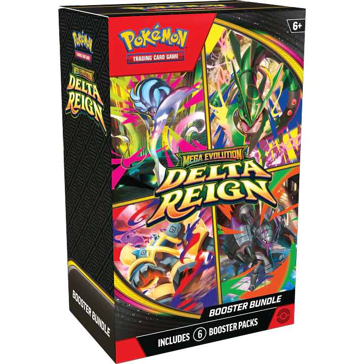 POKÉMON TCG MEGA EVOLUTION DELTA REIGN BOOSTER BUNDLE INGLÉS 1
