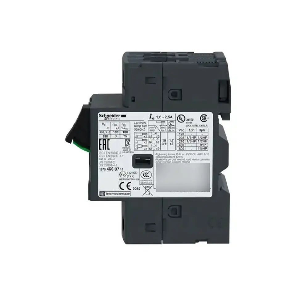 Guardamotor Schneider TeSys GV2ME 2