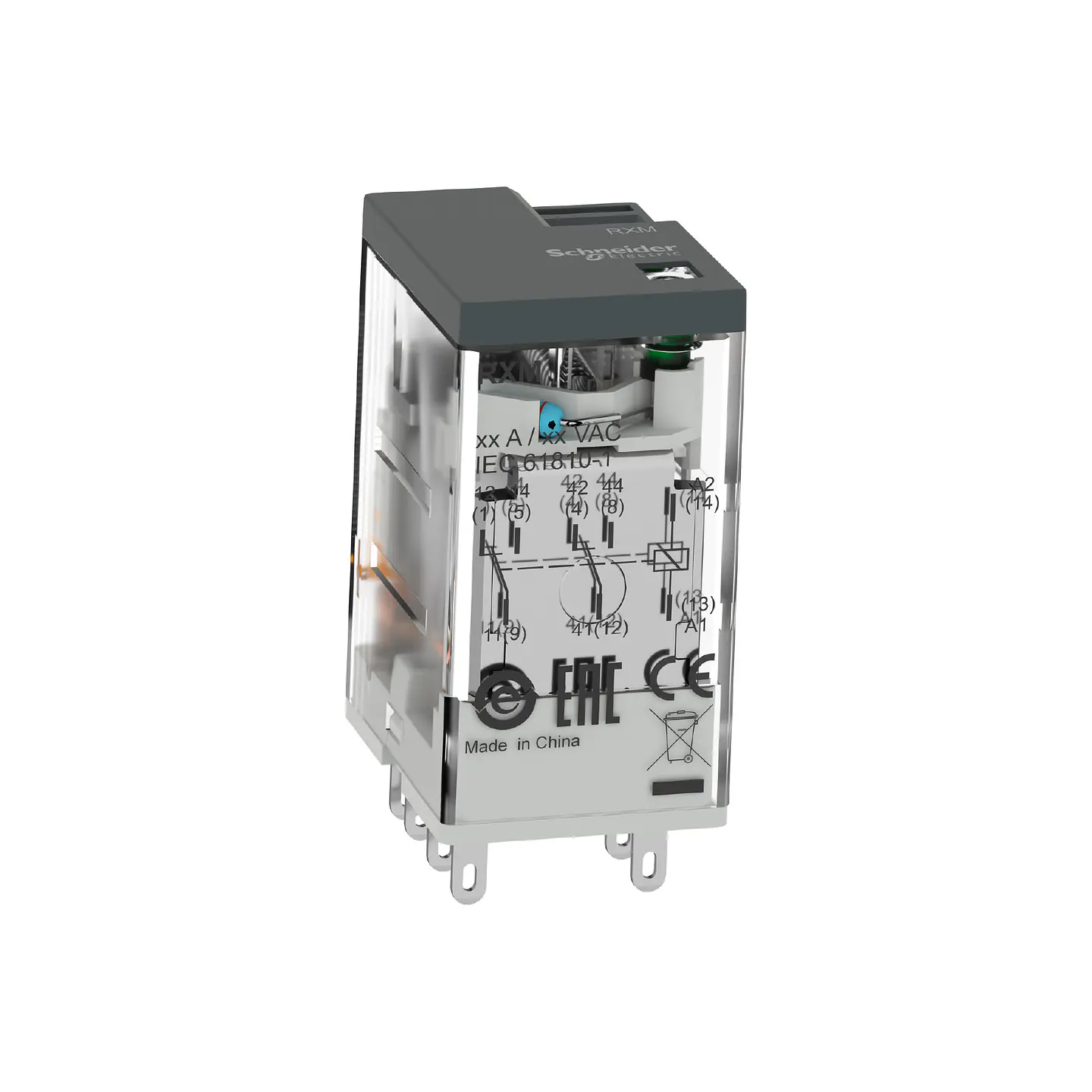 Relé Intermedio Miniatura Schneider Harmony RXM2 4