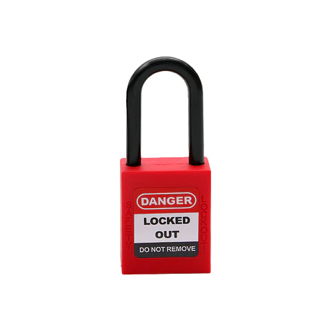 Candado de Seguridad con Arco de Nailon PA 