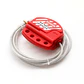 Candado de Cables de Acero Ajustable Lockey (6MM) - Miniatura 2