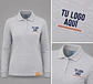 Polera piqué  mujer 80% algodón con bordado corporativo - Miniatura 4