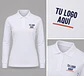 Polera piqué  mujer 80% algodón con bordado corporativo - Miniatura 5