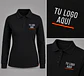 Polera piqué  mujer 80% algodón con bordado corporativo - Miniatura 6