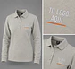 Polera piqué spandex  mujer 59% algodón con bordado corporativo - Miniatura 2