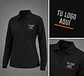 Polera piqué ComfortDry mujer 60% algodón con bordado corporativo - Miniatura 1