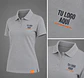 Polera piqué 80% algodón bordado corporativo - Miniatura 5
