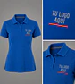 Polera piqué ComfortDry 60% algodón bordada corporativo  - Miniatura 3