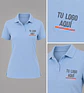 Polera piqué  60% algodón con bordado corporativo - Miniatura 4