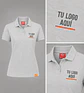 Polera piqué  60% algodón con bordado corporativo - Miniatura 8