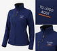 Chaqueta Softshell con pulgar mujer con bordado corporativo - Miniatura 1