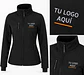 Chaqueta Softshell con pulgar mujer con bordado corporativo - Miniatura 2