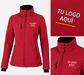 Chaqueta Softshell con pulgar mujer con bordado corporativo - Miniatura 4