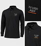 Polera piqué ComfortDry manga larga hombre 60% algodón con bordado corporativo - Miniatura 2
