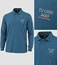 Polera piqué ComfortDry manga larga hombre 60% algodón con bordado corporativo - Miniatura 3