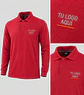 Polera piqué ComfortDry manga larga hombre 60% algodón con bordado corporativo - Miniatura 5