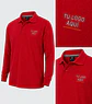 Polera piqué spandex manga larga hombre 59% algodón con bordado corporativo - Miniatura 3